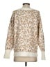 Ann Taylor LOFT Animal Print Ivory Pullover Sweater Size S - photo 2
