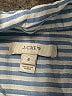 J.Crew Stripes Blue Long Sleeve Button-Down Shirt Size 6 - photo 7