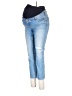 Gap - Maternity Blue Jeans Size 10R - photo 1