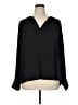 Sanctuary 100% Polyester Black Long Sleeve Blouse Size XL - photo 1