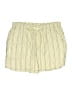 Lucky Brand Stripes Ivory Yellow Shorts Size XS - photo 1