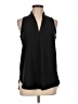 lucy Black Sleeveless Blouse Size M - photo 1