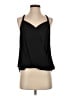 Naked Zebra 100% Polyester Black Sleeveless Blouse Size S - photo 1