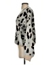 Miracle Animal Print Gray Pullover Sweater Size S - photo 5