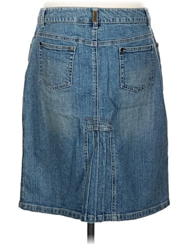Ruff Hewn Denim Skirt (view 2)