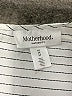 Motherhood 100% Polyester Stripes White Silver Sleeveless Top Size Med Maternity - photo 6