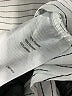 Motherhood 100% Polyester Stripes White Silver Sleeveless Top Size Med Maternity - photo 7