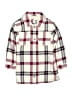 Baby Gap 100% Cotton Plaid Ivory Coat Size 5T - photo 1