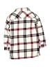 Baby Gap 100% Cotton Plaid Ivory Coat Size 5T - photo 2
