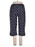 Susan Graver Print Blue Casual Pants Size XL - photo 1