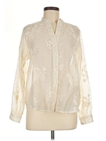 Ultra Pink Long Sleeve Blouse (view 1)