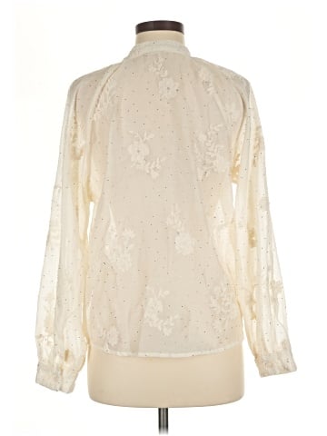 Ultra Pink Long Sleeve Blouse (view 2)