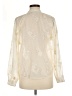 Ultra Pink 100% Polyester Ivory Long Sleeve Blouse Size M - photo 2