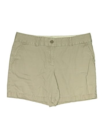 Ann Taylor LOFT Khaki Shorts (view 1)
