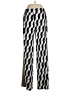 IMAN Houndstooth Silver Casual Pants Size L - photo 1