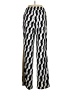 IMAN Houndstooth Silver Casual Pants Size L - photo 2