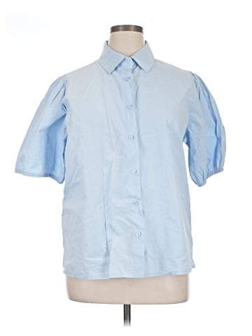 Unbranded Short Sleeve Button-Down Shirt (view 1)