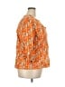 MULTIPLES Print Orange Jacket Size 3X - photo 4