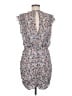 ALLSAINTS 100% Polyester Floral Gray Casual Dress Size 8 - photo 2