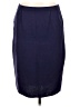 St. John Solid Blue Formal Skirt Size 10 - photo 1