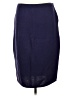 St. John Solid Blue Formal Skirt Size 10 - photo 2