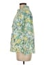 Talbots Outlet 100% Cotton Print Green Raincoat Size M - photo 5