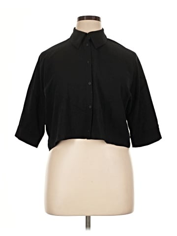 BERENIK 3/4 Sleeve Button-Down Shirt (view 1)