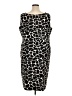 Dana Kay Animal Print Black Cocktail Dress Size 18 - photo 2