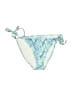 Freya Chevron-herringbone Blue Swimsuit Bottoms Size S - photo 1