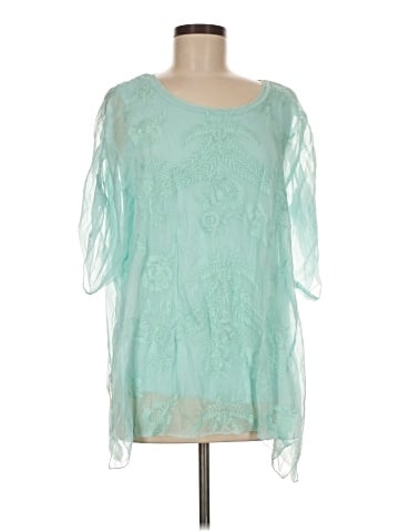 Ali Miles 3/4 Sleeve Blouse (view 1)