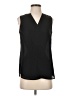 Pure Navy 100% Polyester Black Sleeveless Blouse Size XS - photo 1