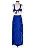 Express 100% Rayon Blue Cocktail Dress Size XS - photo 2