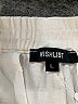 Wishlist 100% Cotton Solid Ivory Shorts Size L - photo 3