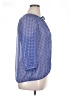 Gap Outlet Blue 3/4 Sleeve Blouse Size XL - photo 4