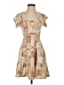 Walmart Print Tan Casual Dress Size XS - photo 1