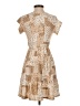Walmart Print Tan Casual Dress Size XS - photo 2