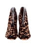 Halogen Animal Print Brown Heels Size 7 - photo 2