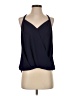 Naked Zebra 100% Polyester Blue Sleeveless Blouse Size S - photo 1