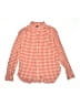 J.Crew Orange Long Sleeve Polo Size 6 - photo 1