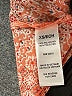 Fever 100% Polyester Orange Sleeveless Blouse Size XS - photo 8