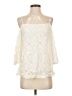 Bailey 44 Ivory 3/4 Sleeve Blouse Size S - photo 1
