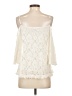 Bailey 44 Ivory 3/4 Sleeve Blouse Size S - photo 2