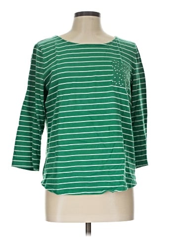 Talbots 3/4 Sleeve T-Shirt (view 1)