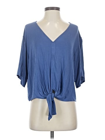 Kim & Cami Short Sleeve Blouse (view 1)