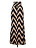 Auditions Chevron-herringbone Gold Black Casual Skirt Size S - photo 2