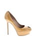 Sergio Rossi 100% Leather Tan Heels Size EU 39 1/2 - photo 1