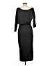 Grace Karin Solid Black Casual Dress Size L - photo 2