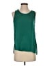 Naked Zebra Green Sleeveless Top Size S - photo 1