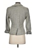 Elevenses Chevron-herringbone Gray Wool Blazer Size 2 - photo 2