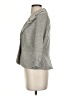 Elevenses Chevron-herringbone Gray Wool Blazer Size 2 - photo 5